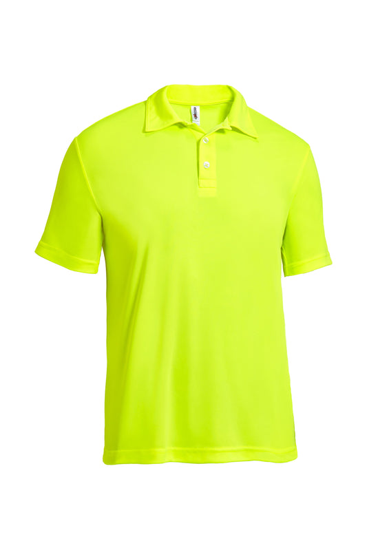 Expert Brand Wholesale Blank Men's Polo AI842 safety yellow#safety-yellow