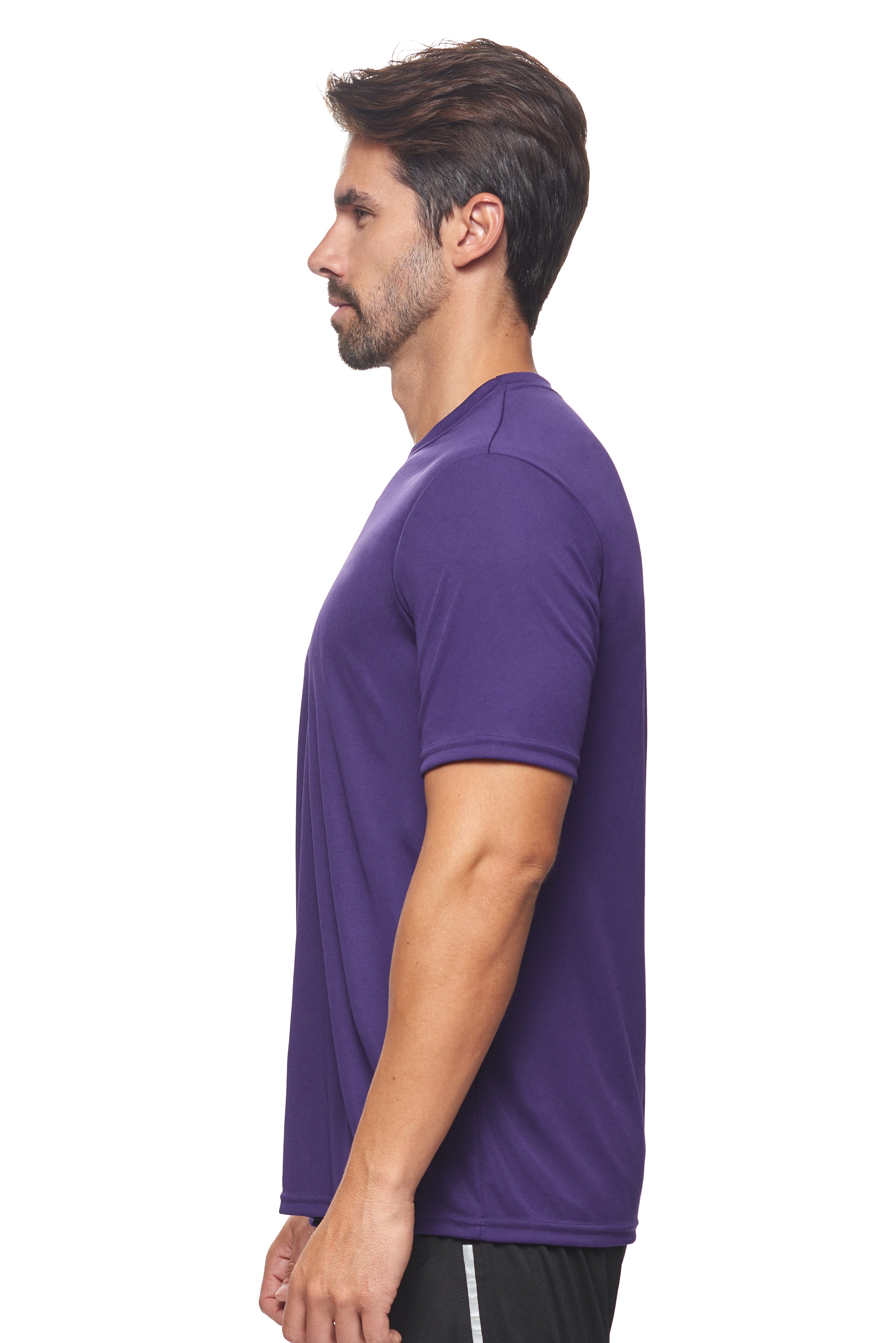 AI801D🇺🇸 DriMax™ Crewneck Expert Tee - Expert Brand #deep-purple