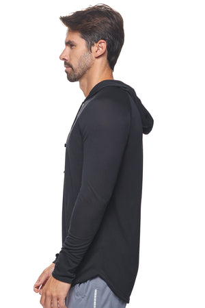 Expert Brand Wholesale Sportswear Men's Siro™ Soft Tec Hoodie Shirt in Black 3#black