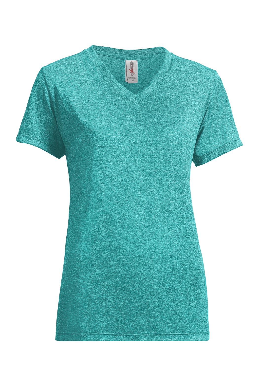 AF204 Women's Heather Active Tee - Expert Brand #HEATHER KELLY