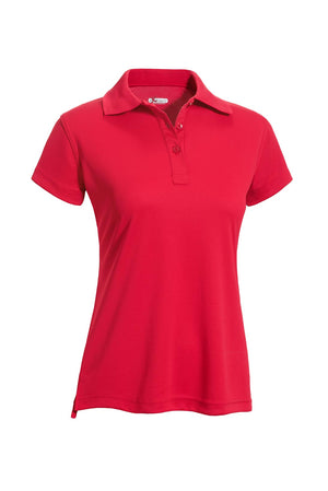 Expert Brand Wholesale Women's Activewear Oxymesh™ City Best Polo in red#red
