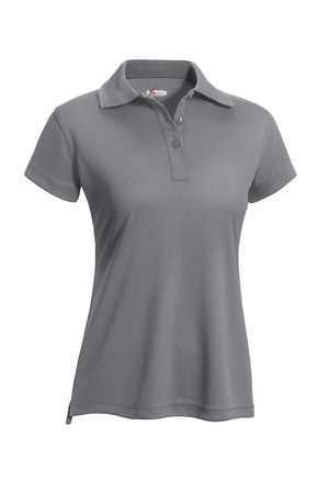 Expert Brand Wholesale Women's Activewear Oxymesh™ City Best Polo in steel#steel