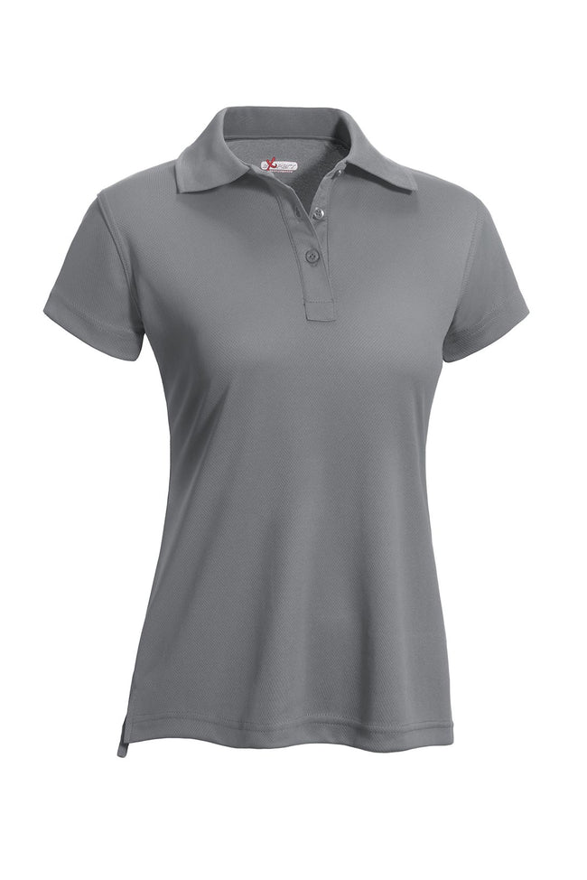 Expert Brand Wholesale Women's Activewear Oxymesh™ City Best Polo in steel#steel