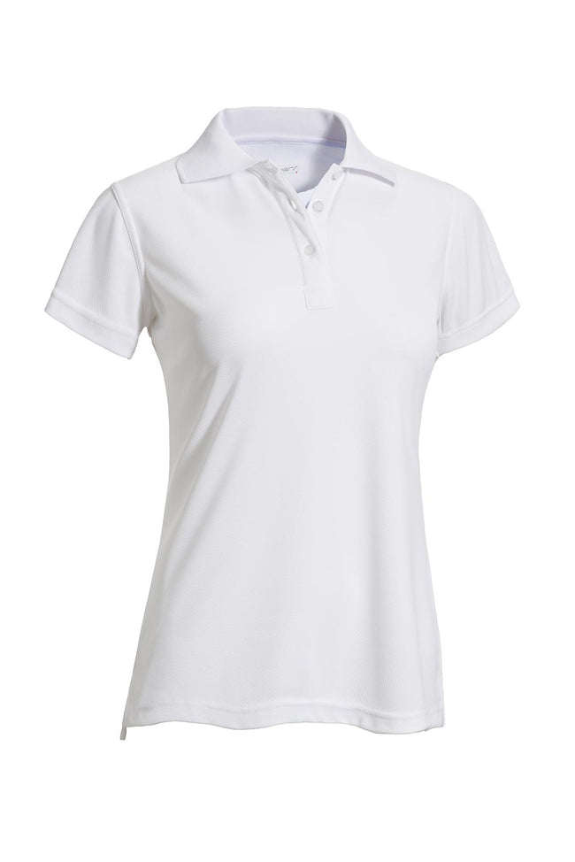 Expert Brand Wholesale Women's Activewear Oxymesh™ City Best Polo in white#white