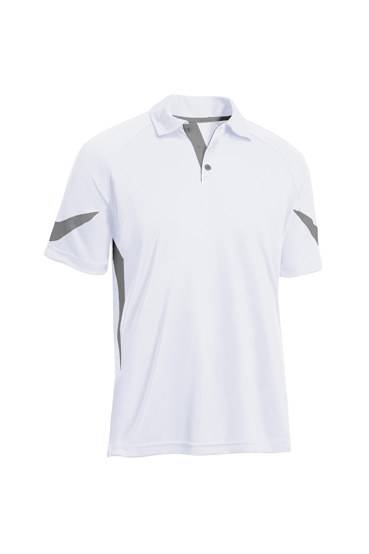 Expert Brand Wholesale Blank Men's Tennis Polo white#white