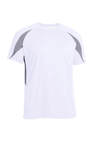 Expert Brand Wholesale Men's Oxymesh Crossroad Tee Colorblock white#white