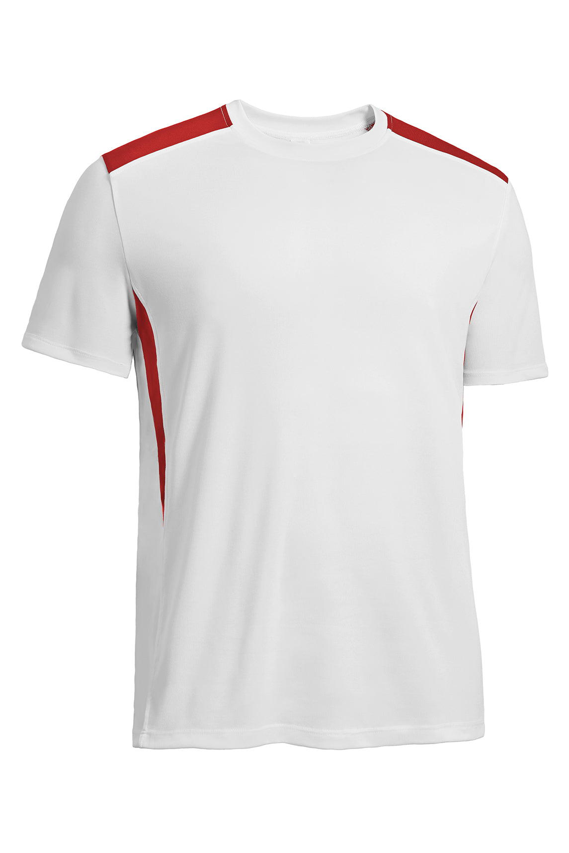 AI838 DriMax™ Stadium Tee  Expert Brand White red Quick-Dry #white-red