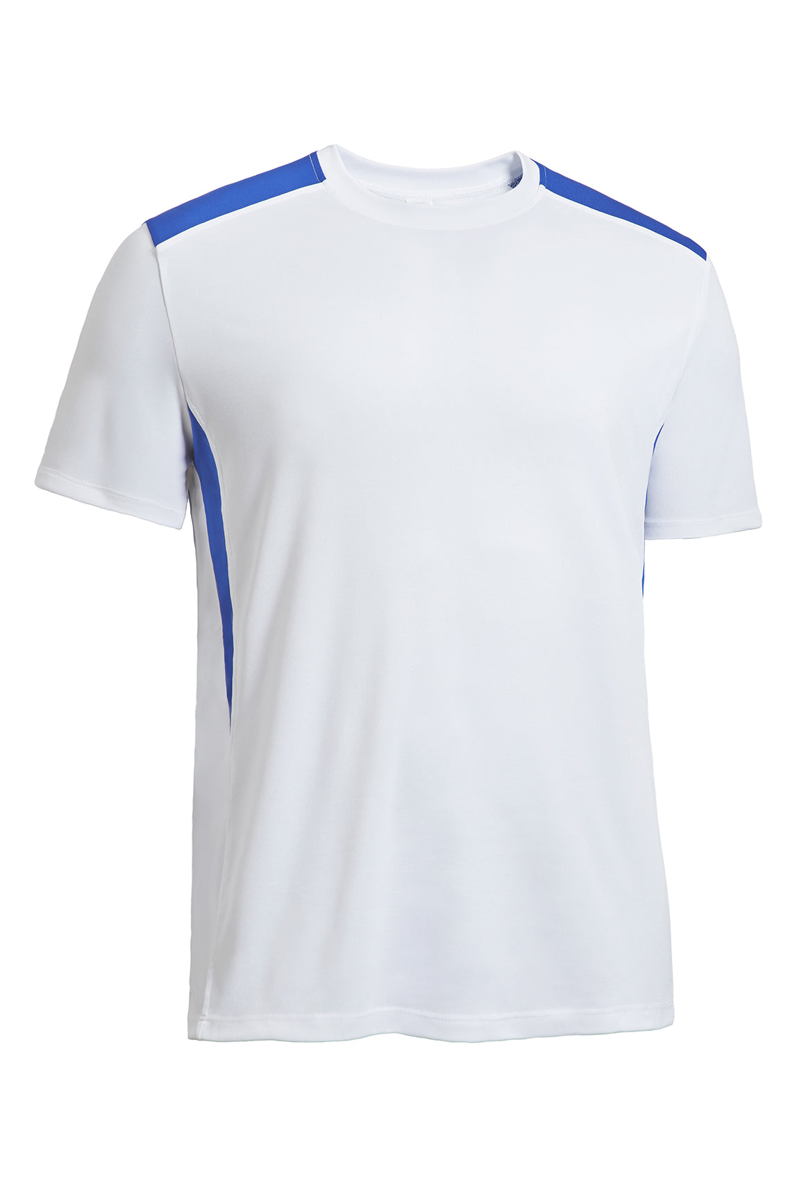 AI838 DriMax™ Stadium Tee  Expert Brand White Royal 2 #white-royal