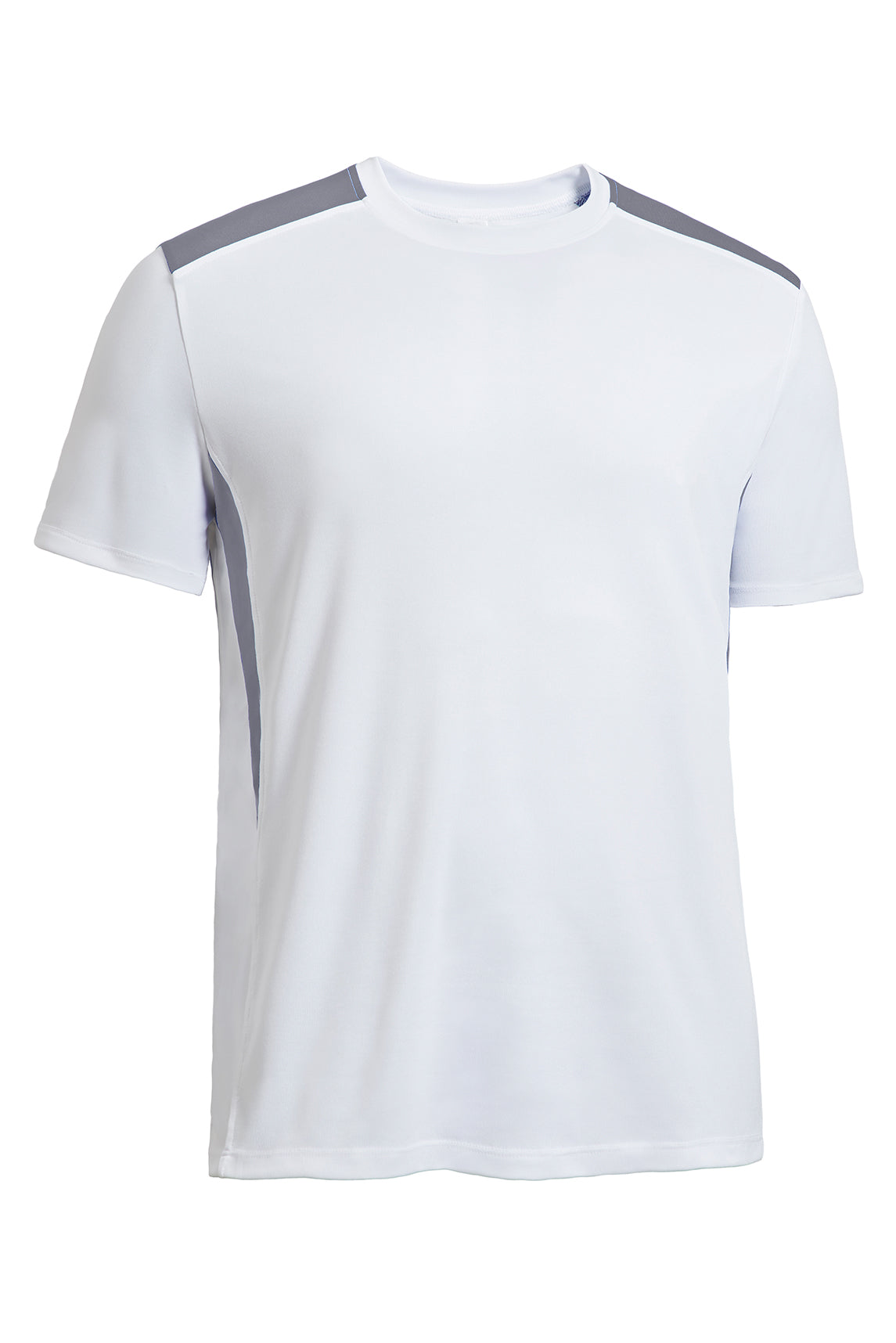 Expert Brand Wholesale Men's White Blue pk maX™ Stadium Tee white steel gray#white-steel