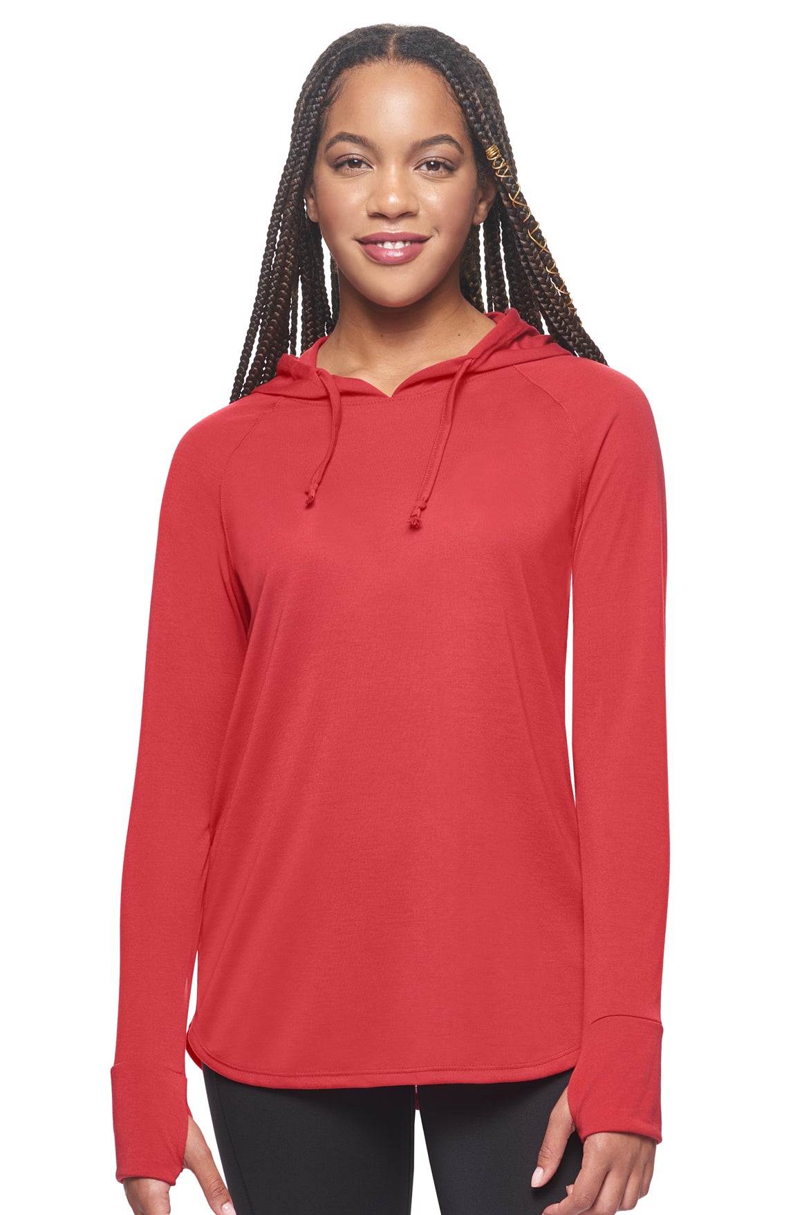 BE315🇺🇸 Siro™ Curvy Hoodie - Expert Brand#scarlet