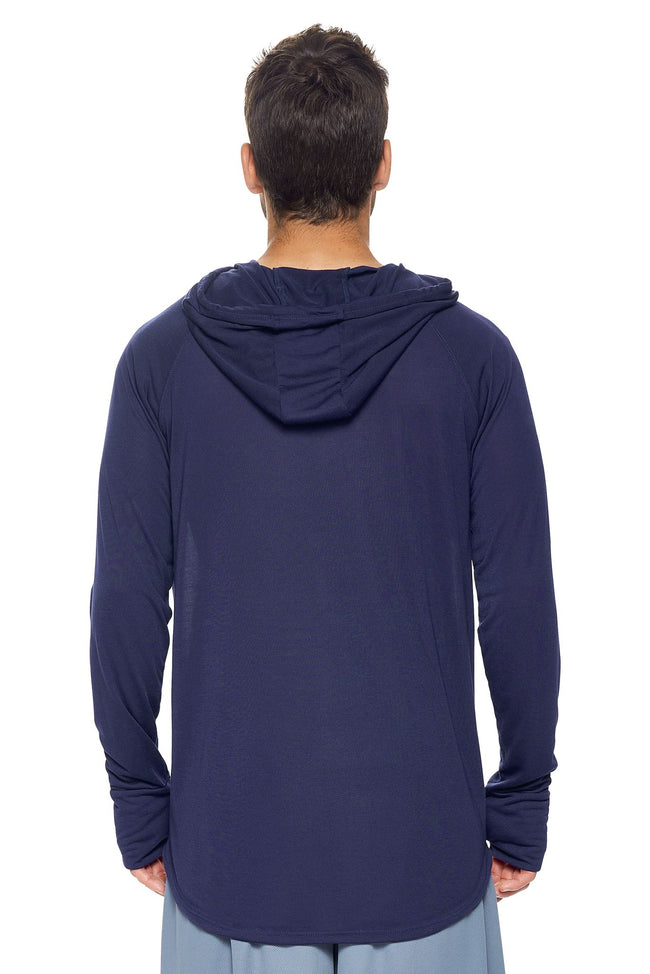 Expert Brand Wholesale Super Soft Eco-Friendly Performance Apparel Fashion Sportswear Men's Hoodie Shirt Long Sleeve Made in USA navy 3#navy