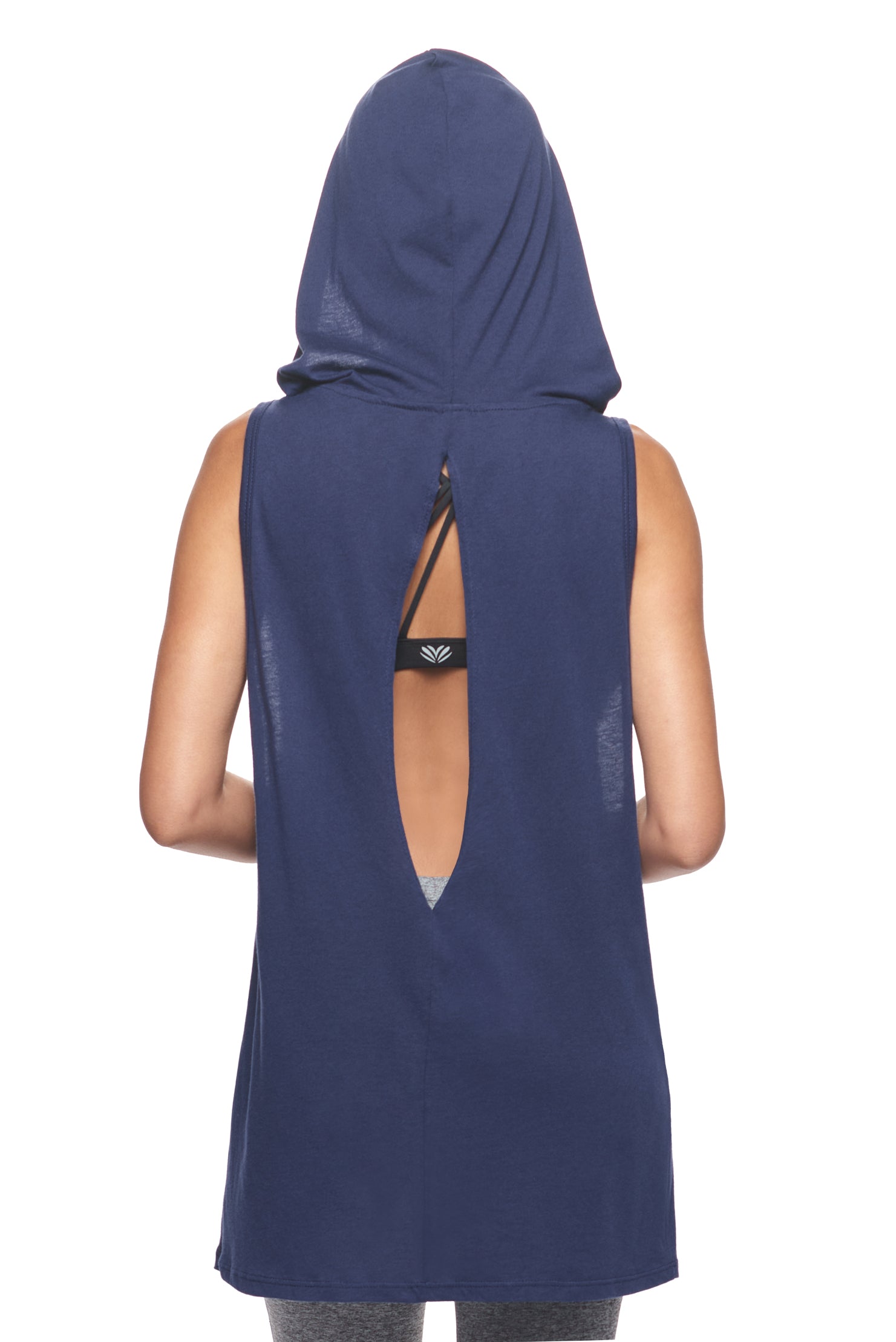 MC226🇺🇸🍃 MoCA™ Sleeveless Hoodie - Expert Brand#navy