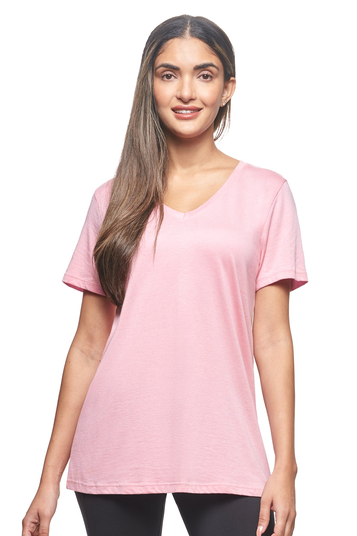 MC204🇺🇸🍃 MoCA™ V-Neck Tee - Expert Brand#pale-pink
