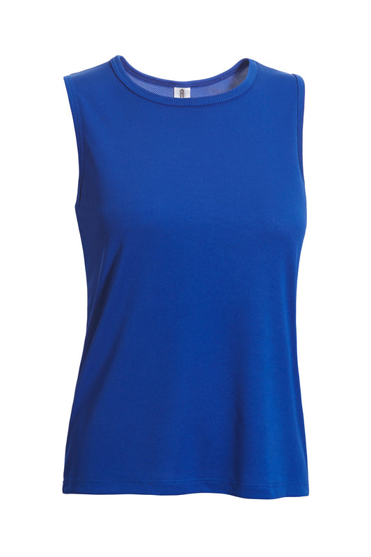 Expert Brand Wholesale Women's Oxymesh sleeveless tank in royal blue 2#royal-blue