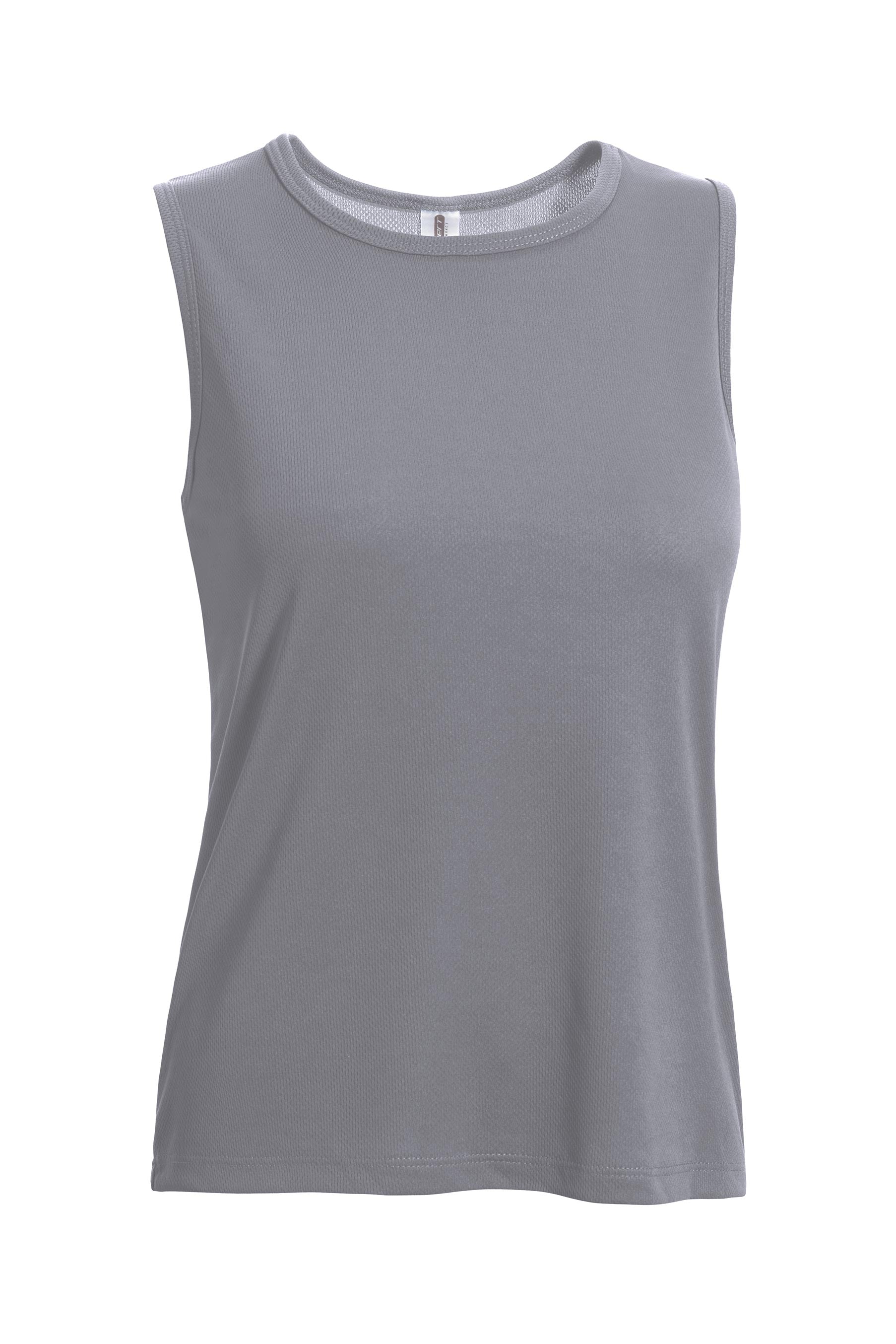 AJ219 Oxymesh™ Sleeveless Tank - Expert Brand in steel #steel-gray