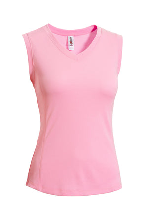Expert Brand Wholesale Women's Oxymesh™ Workout Tank Pink#pink