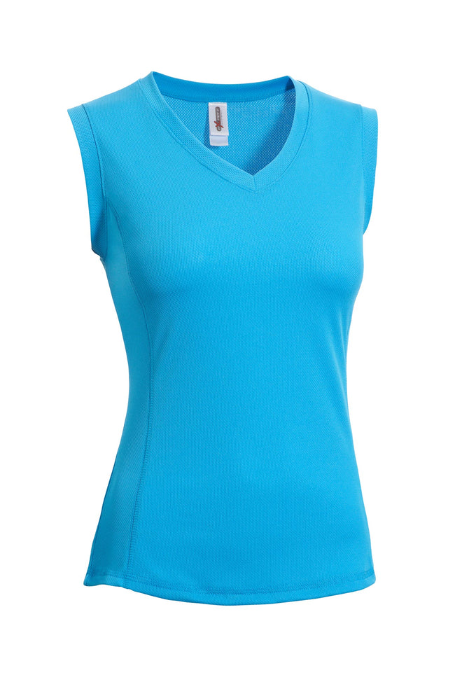 Expert Brand Wholesale Women's Oxymesh™ Workout Tank Turquoise#turquoise