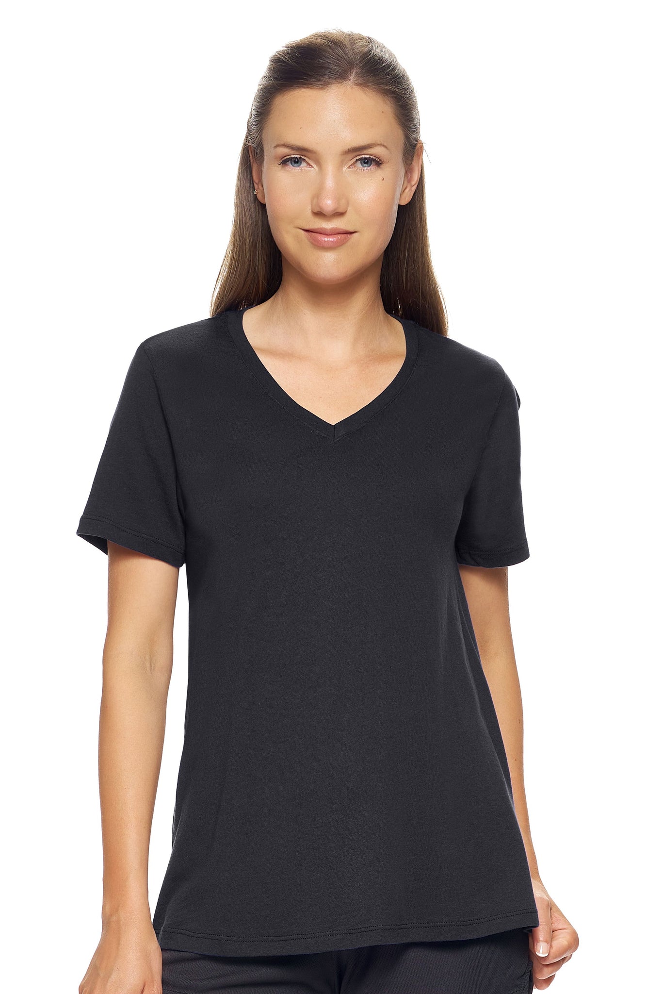 MC204🇺🇸🍃 MoCA™ V-Neck Tee - Expert Brand#black