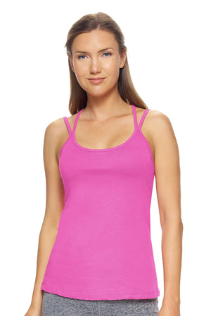 MC271🇺🇸🍃 MoCA™ Strappy Cami - Expert Brand#berry