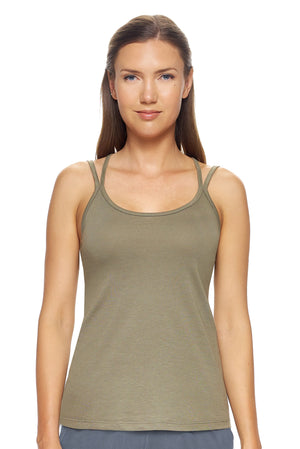 MC271🇺🇸🍃 MoCA™ Strappy Cami - Expert Brand#olive