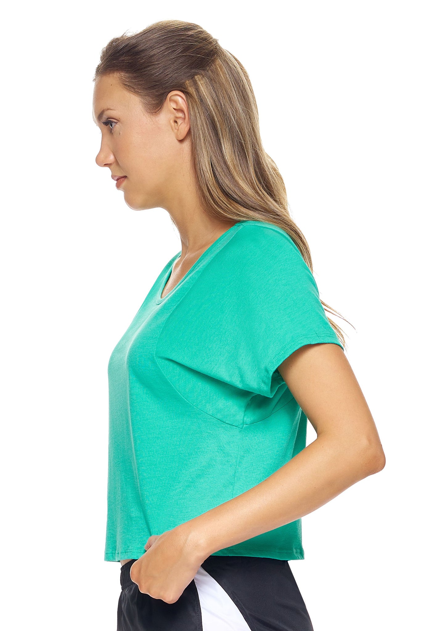 MC274🇺🇸🍃 MoCA™ Cropped Tee - Expert Brand#bright-teal