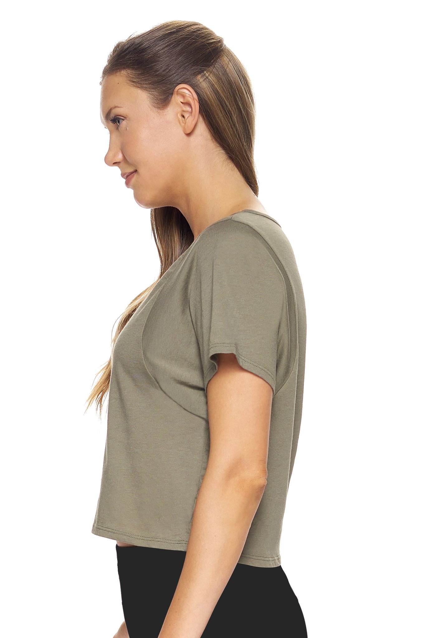 MC274🇺🇸🍃 MoCA™ Cropped Tee - Expert Brand#olive