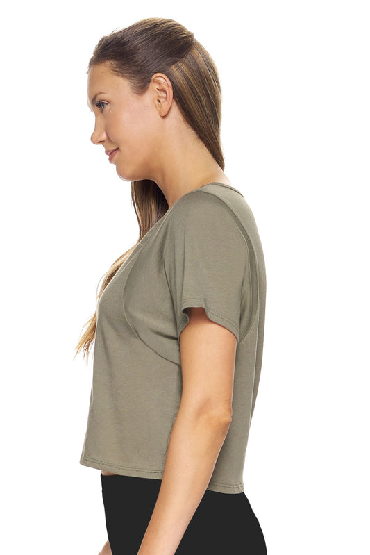 MC274🇺🇸🍃 MoCA™ Cropped Tee - Expert Brand#olive