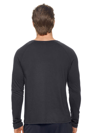 MC933🇺🇸🍃 MoCA™ Long Sleeve Raglan - Expert Brand#black