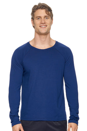 MC933🇺🇸🍃 MoCA™ Long Sleeve Raglan - Expert Brand#navy