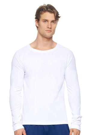 MC933🇺🇸🍃 MoCA™ Long Sleeve Raglan - Expert Brand#white
