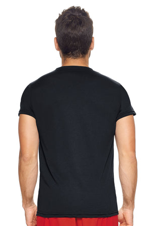 Expert Brand Wholesale Military Physical Training T-Shirt in Black Image 3#black