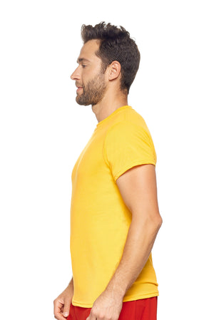 Expert Brand Wholesale Military Physical Training T-Shirt in Yellow Image 2#yellow