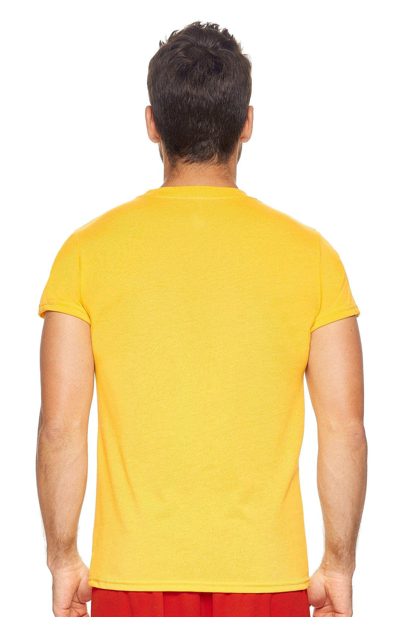 Expert Brand Wholesale Military Physical Training T-Shirt in Yellow Image 3#yellow