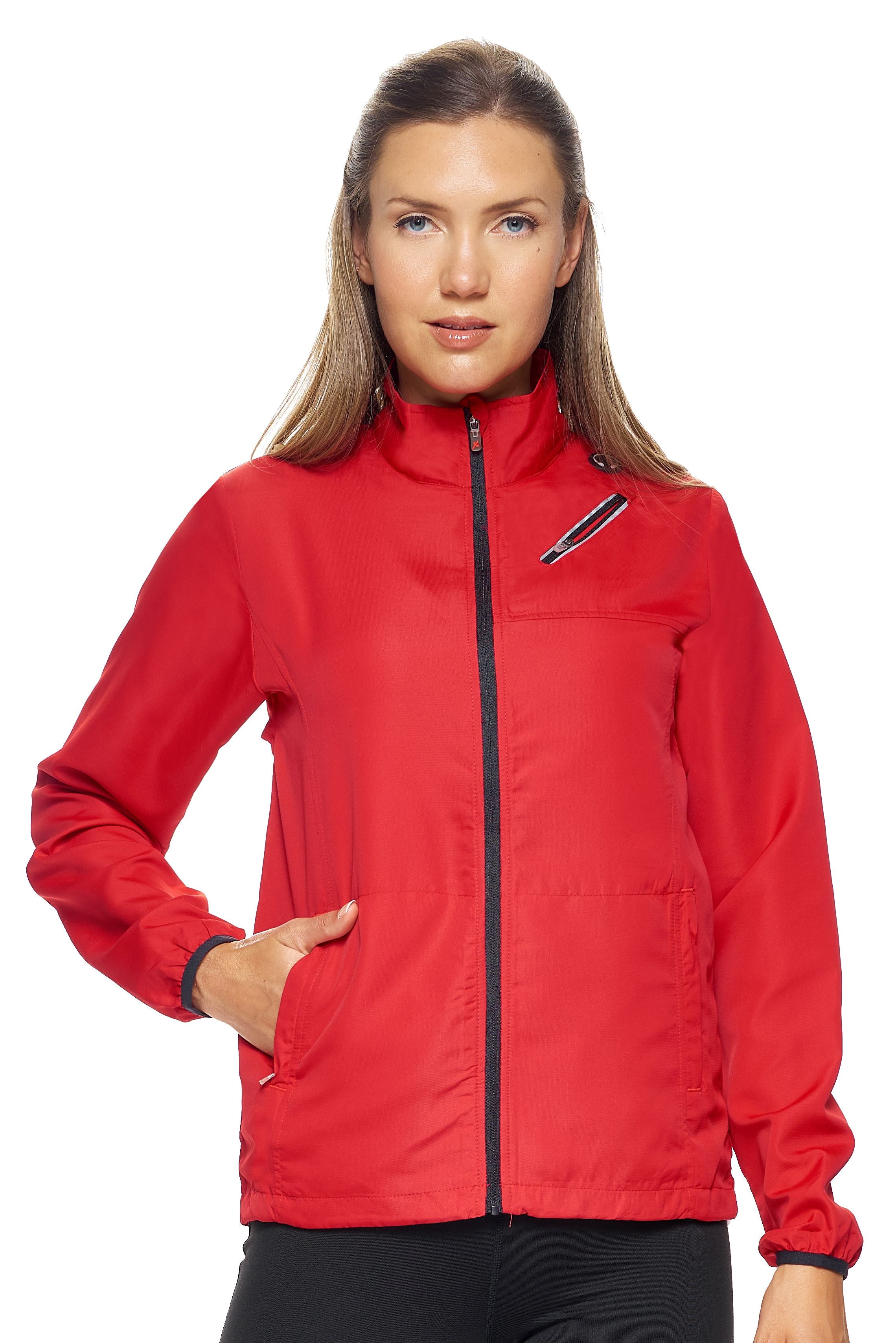 WA338 Water Resistant Run Away Jacket - Expert Brand#red