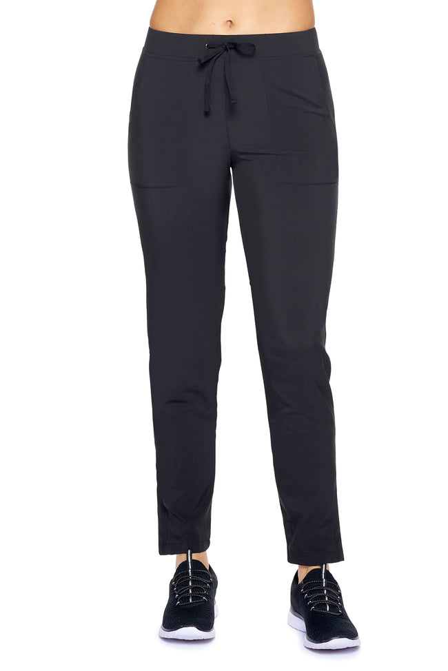 Expert Brand Wholesale Women's City Joggers in Black#black