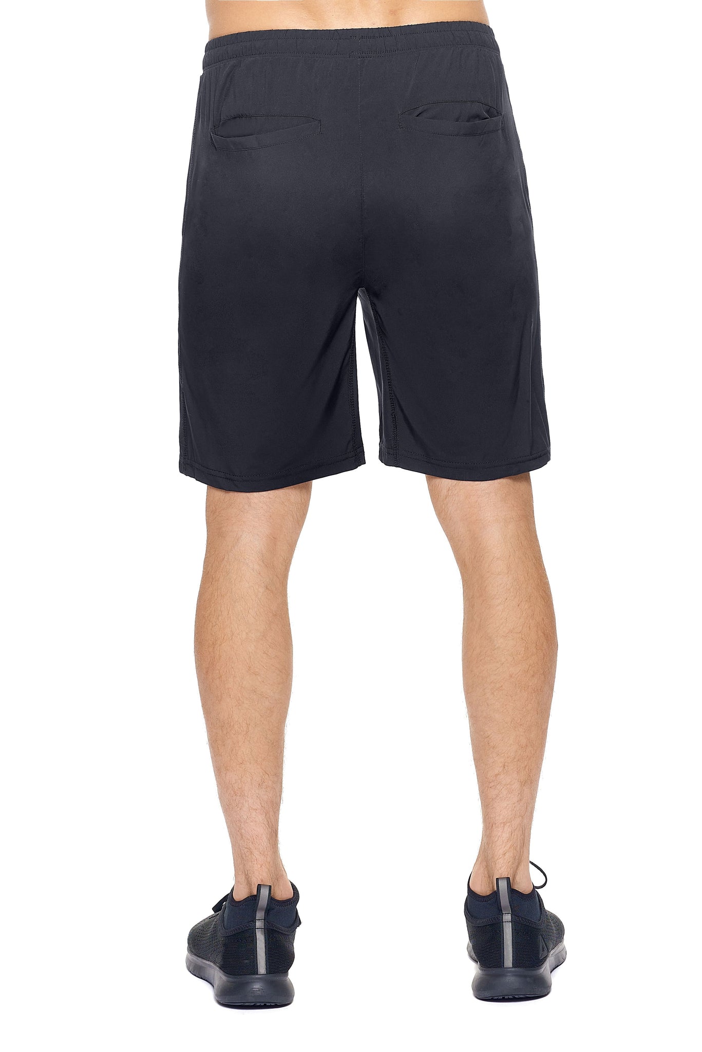 Expert Brand Wholesale Men's Paradise Shorts Gym Workout in Black Image 3#black