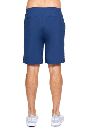 Expert Brand Wholesale Men's Paradise Shorts Gym Workout in Navy Image 3#navy