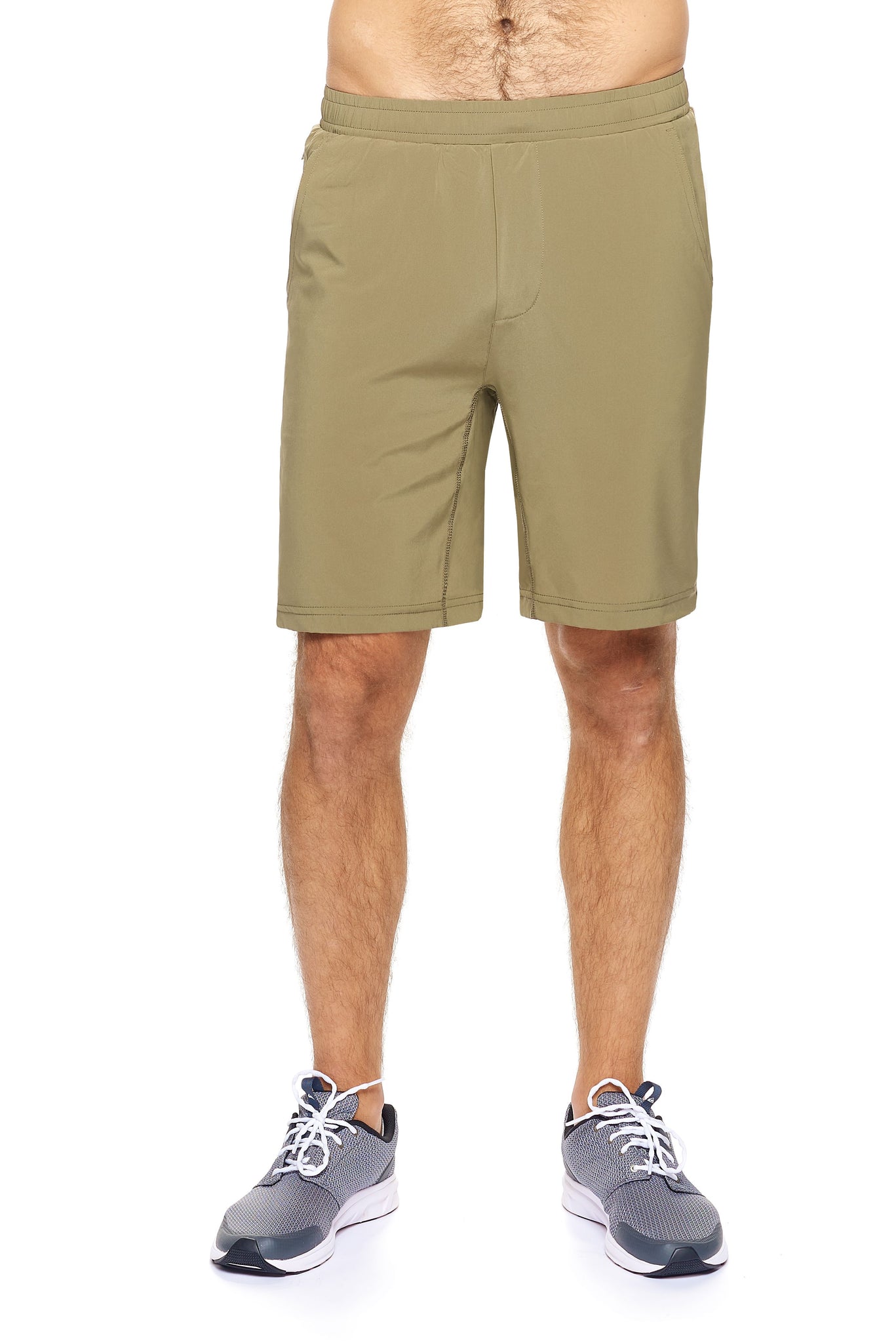Expert Brand Wholesale Men's Paradise Shorts Gym Workout in Olive Green#olive-green
