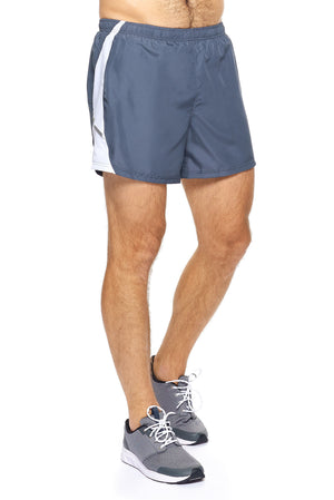 Expert Brand Wholesale Men's Sonic Shorts Running Gym in graphite white#graphite-white