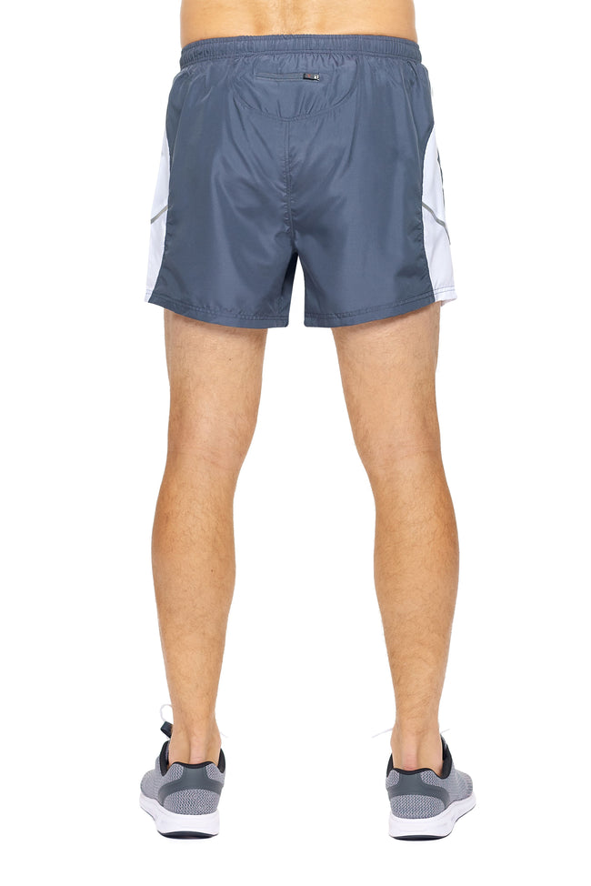 Expert Brand Wholesale Men's Sonic Shorts Running Gym in graphite white image 4#graphite-white
