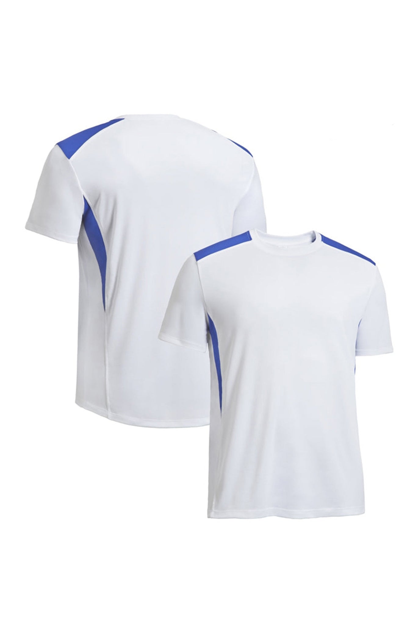 Expert Brand Wholesale Men's White Blue pk maX™ Stadium Tee#white-royal